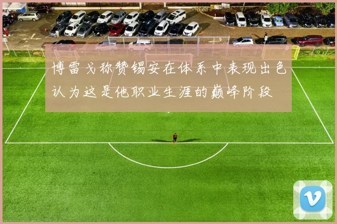 博雷戈称赞锡安在体系中表现出色认为这是他职业生涯的巅峰阶段